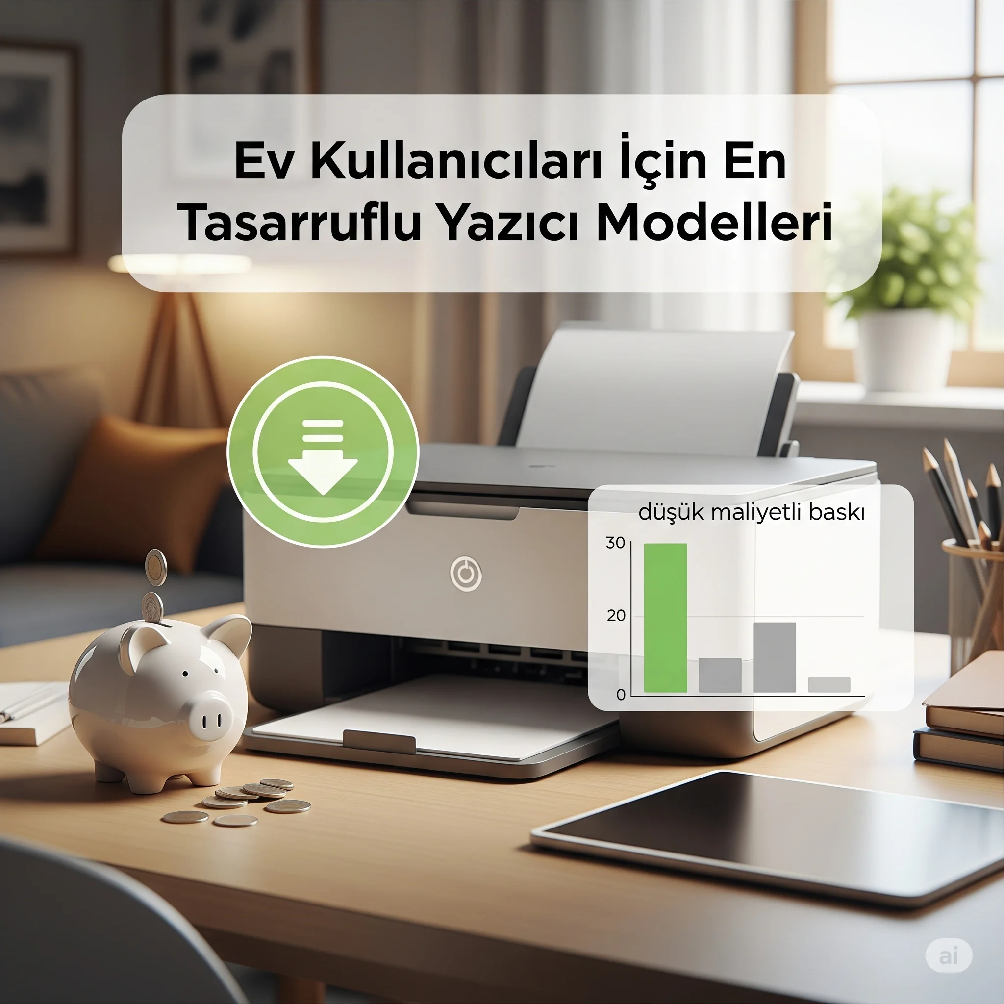Ev Kullanıcıları İçin En Tasarruflu Yazıcı Modelleri