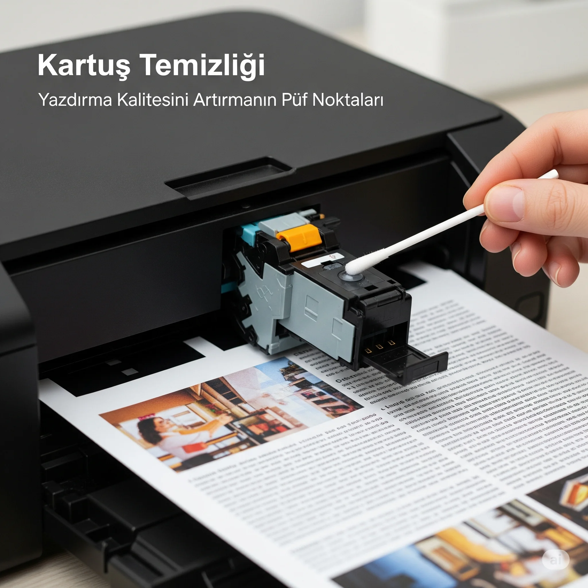Kartuş Temizliği: Yazdırma Kalitesini Artırmanın Püf Noktaları